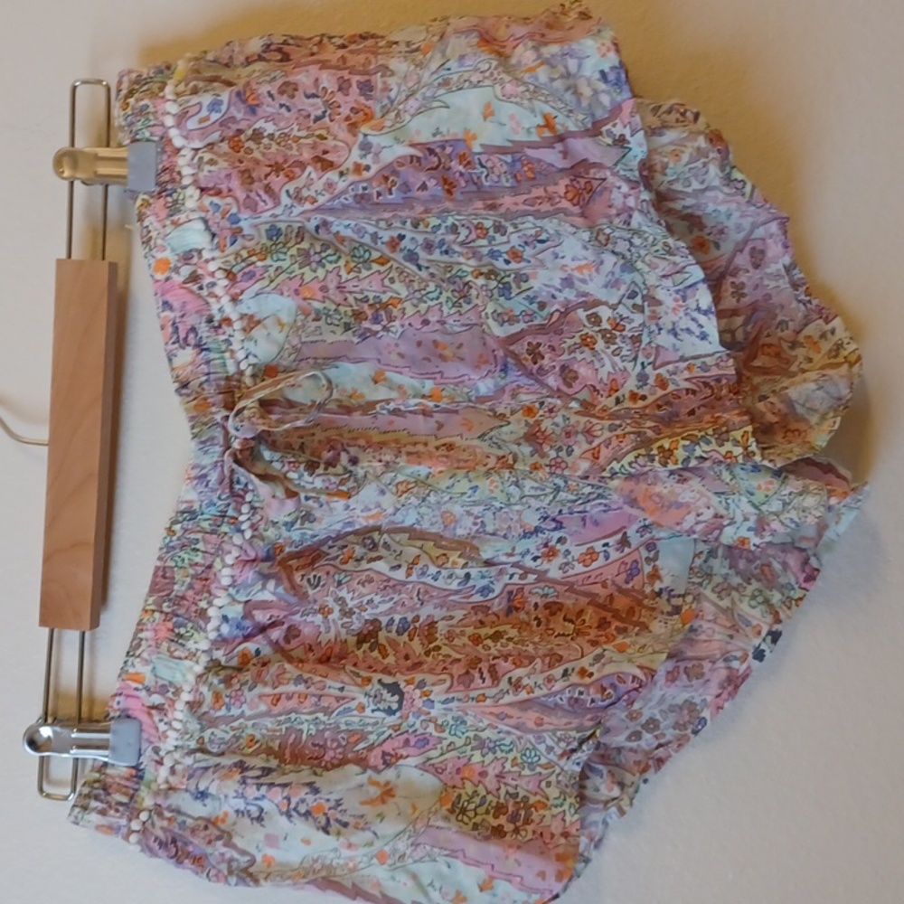 Victoria's Secret BOHO Shorts Medium Drawstring Waist Viscose